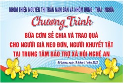 Những bữa cơm ấm tình người