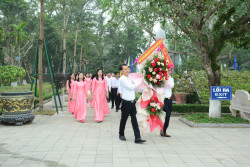 HOẠT ĐỘNG DÂNG HƯƠNG, DÂNG HOA  NHÂN KỶ NIỆM 20 NĂM THÀNH LẬP ĐƠN VỊ