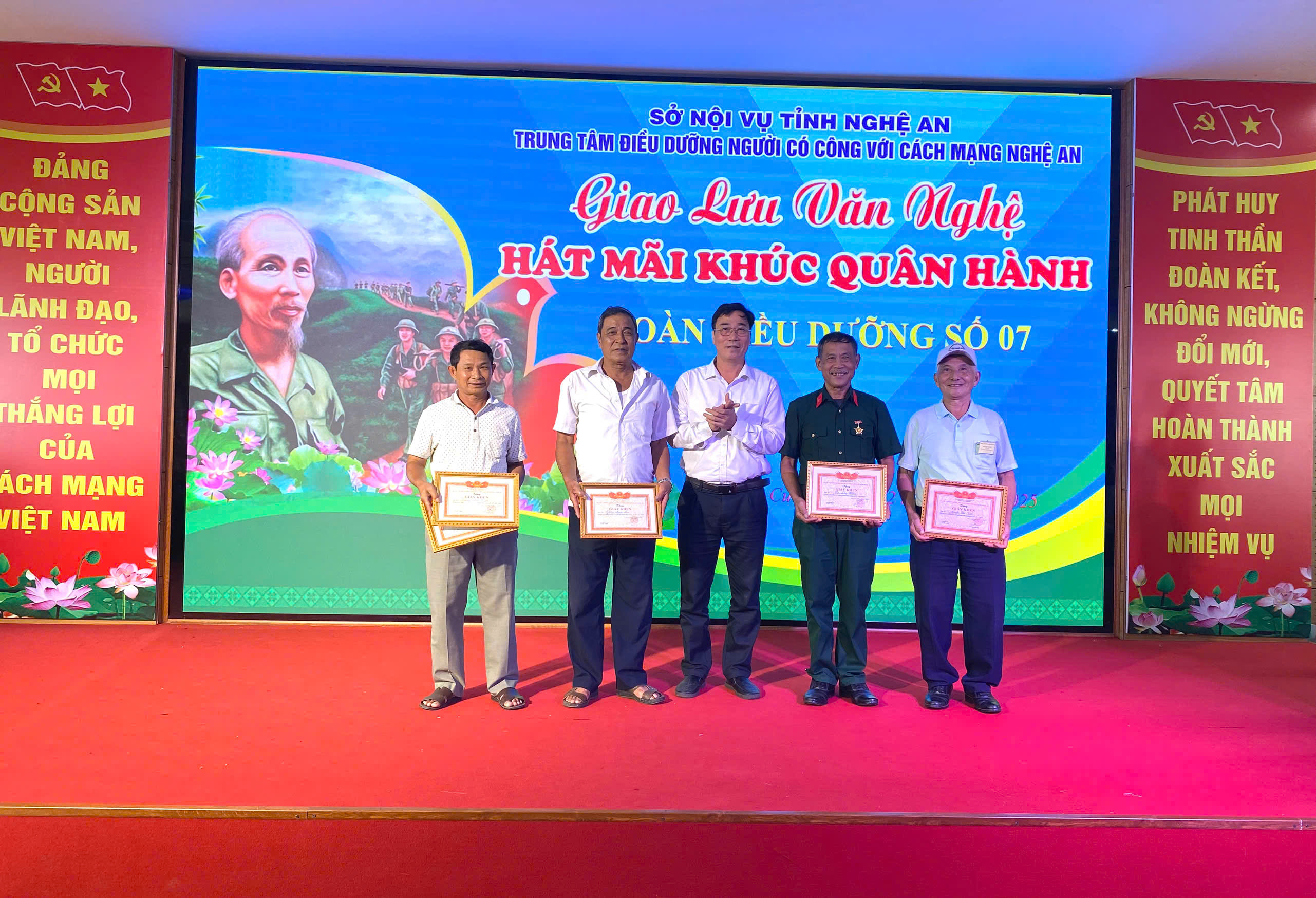 ĐÓN VÀ ĐIỀU DƯỠNG ĐOÀN SỐ 07/2025