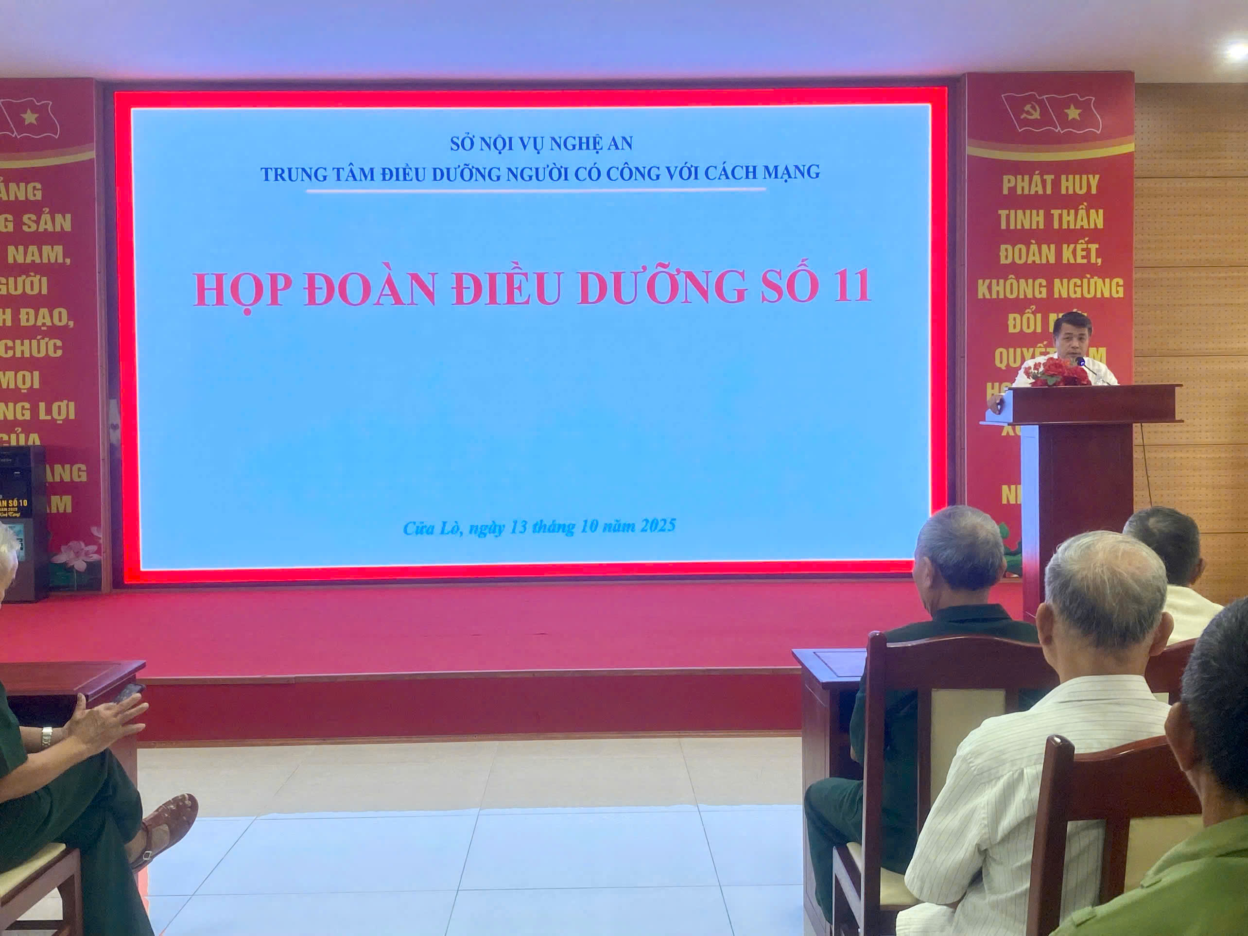 ĐÓN VÀ ĐIỀU DƯỠNG ĐOÀN SỐ 11/2025