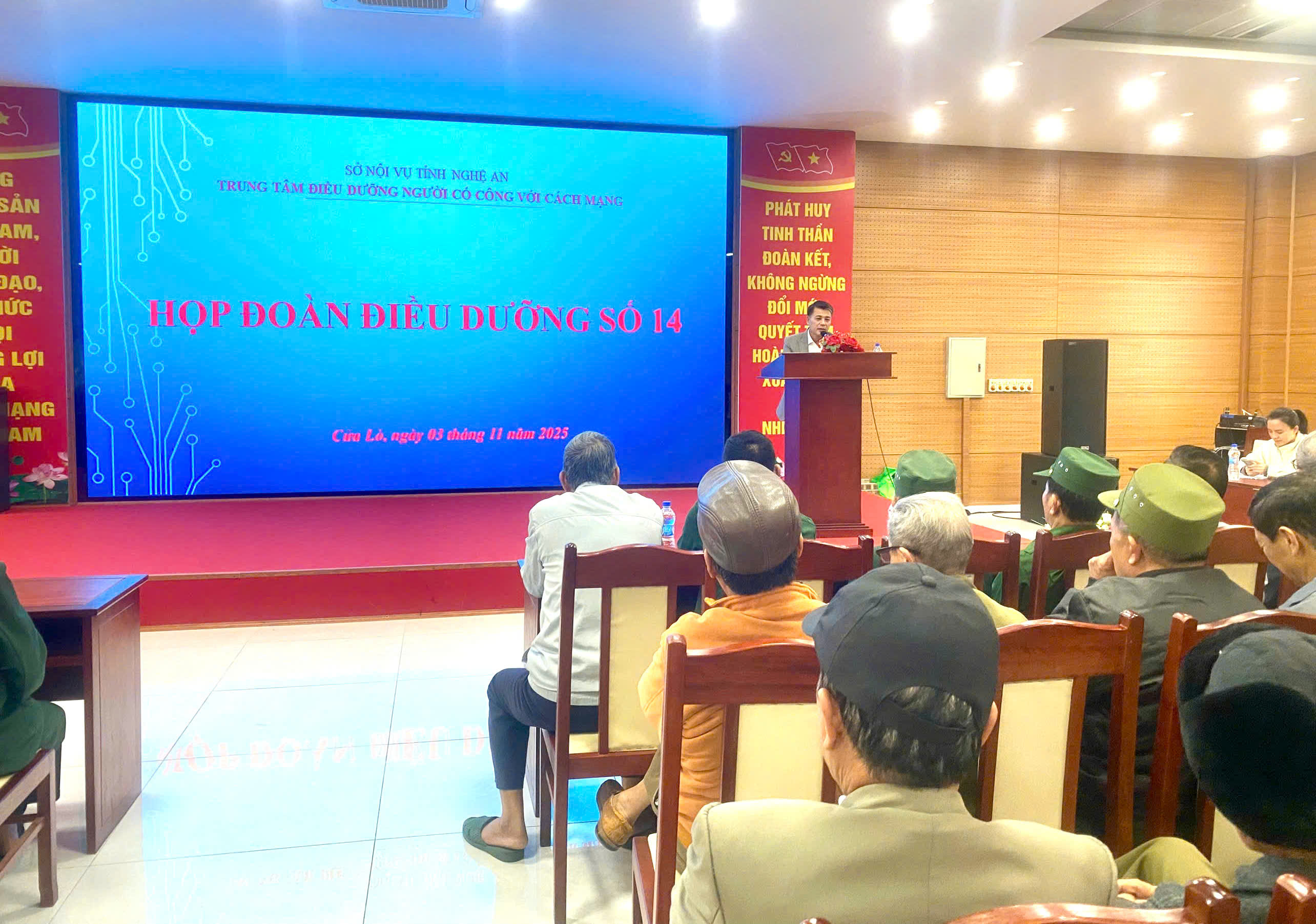 ĐÓN VÀ ĐIỀU DƯỠNG ĐOÀN SỐ 14/2025