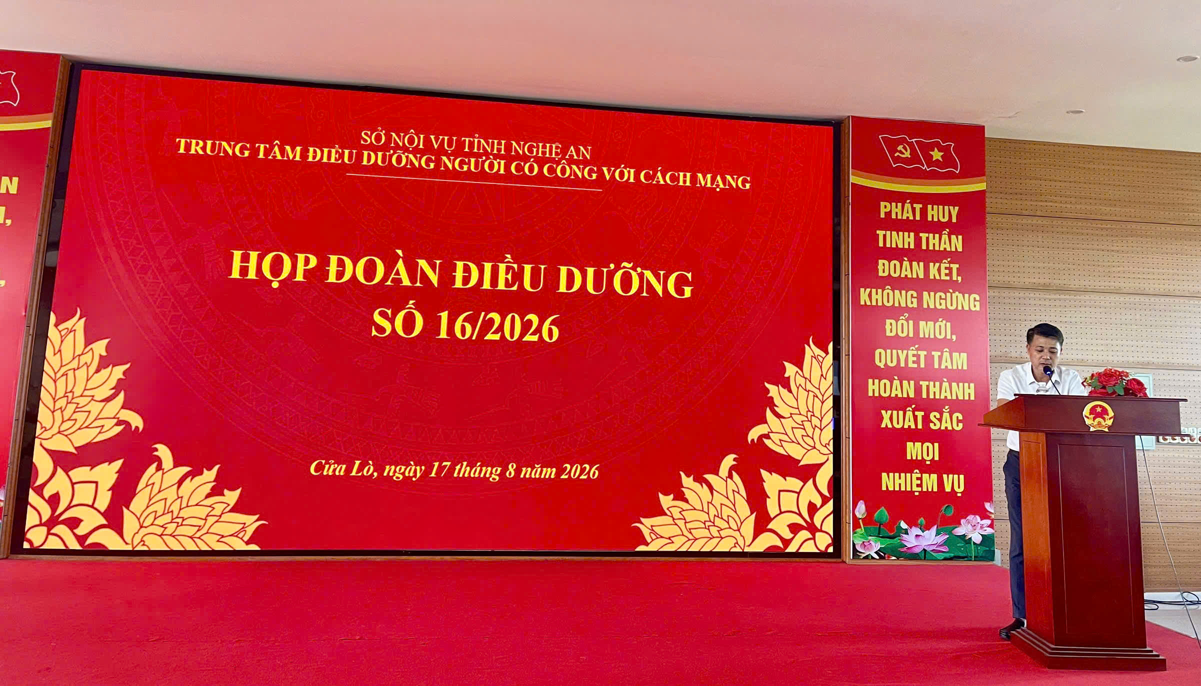 ĐÓN VÀ ĐIỀU DƯỠNG ĐOÀN SỐ 16/2026